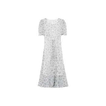 Fstudio Short-Sleeved Dresses Women's Blue