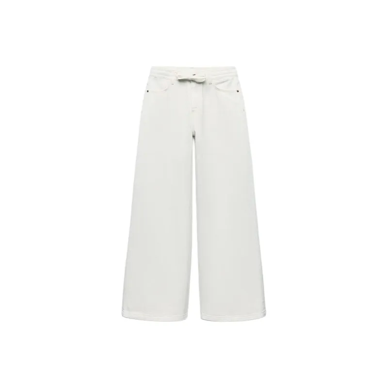 ZARA Jeans Women's White-0