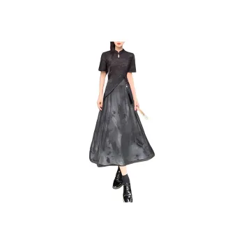 SONDR Short Sleeved Dress Women's Black