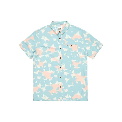 Quiksilver Safe Paradise Shirt Men's Blue