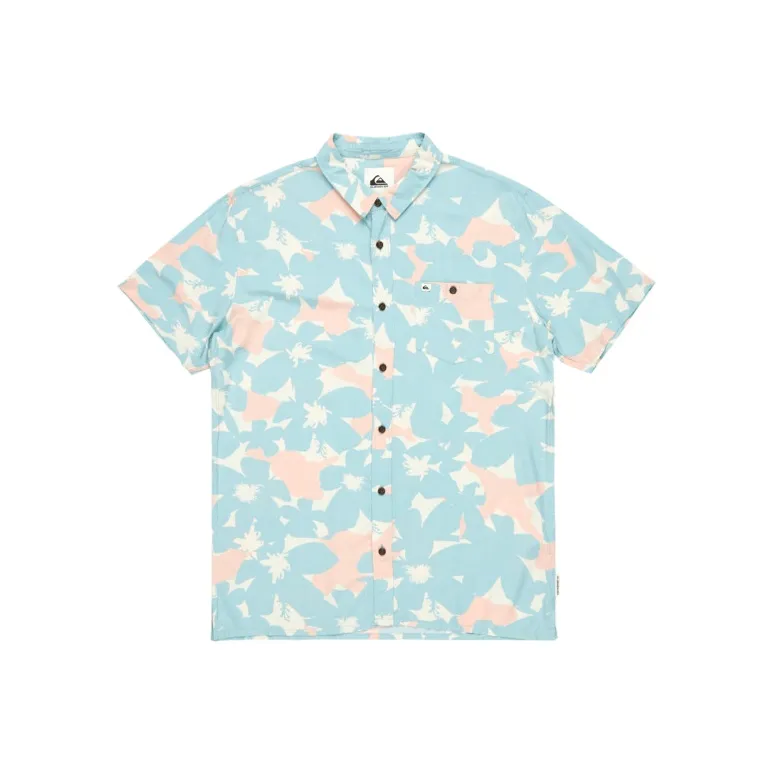 Quiksilver Safe Paradise Shirt Men's Blue-0