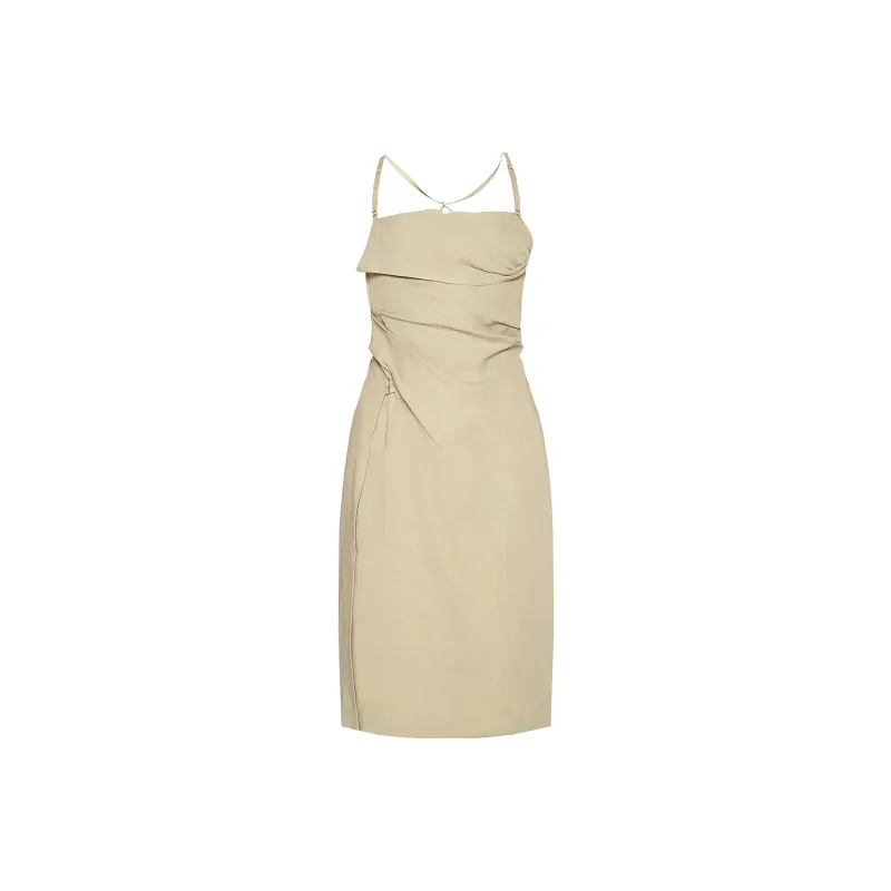 Jacquemus La Robe Laurier 'Sage Green'-0