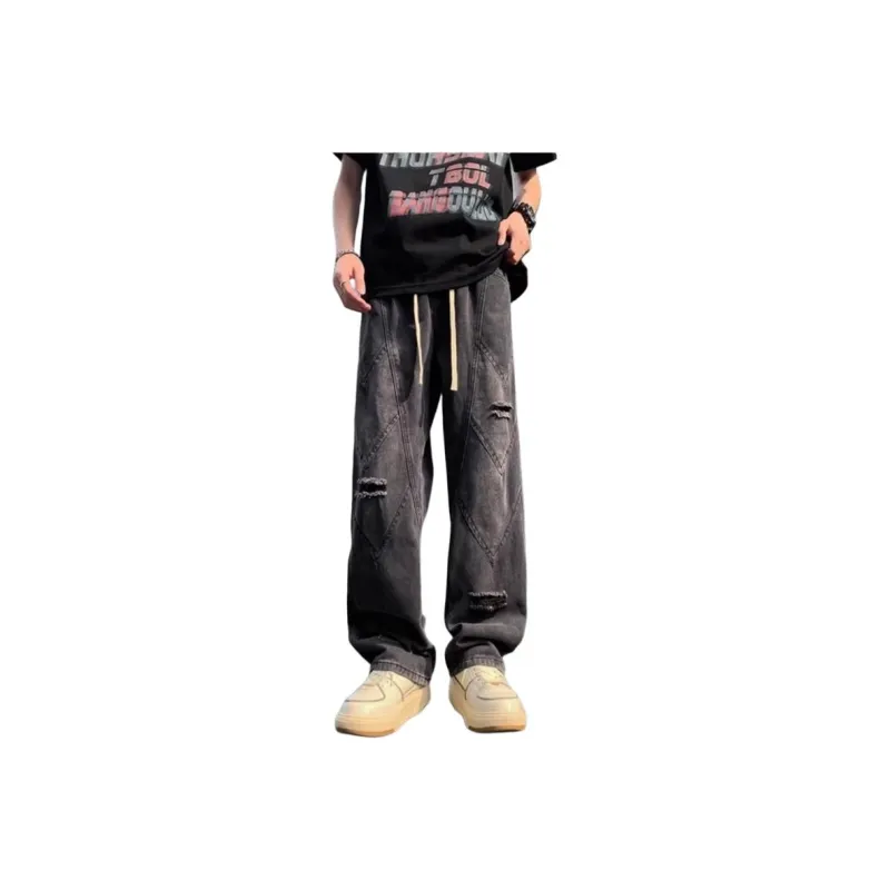 Concubine Zhu Jeans Unisex Black-0
