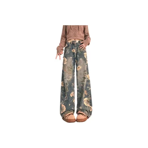 EOEI Jeans Women's Blue