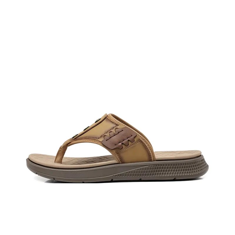 GESENLANG Abrasion Resistant Slip Resistant Flip Flops Men's-0