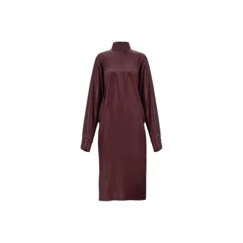 Ferragamo Satin High neck Dress