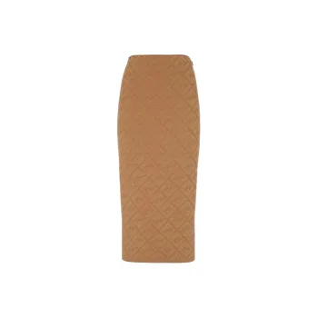 FENDI Casual Long Skirts Women's Beige
