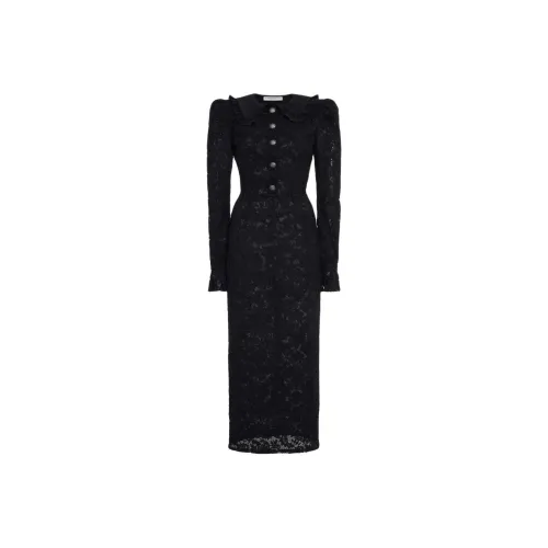 Alessandra Rich Long-Sleeved Dresses Women's Black