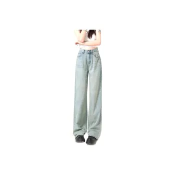 Shuhao Bai Jeans Women's Light Blue