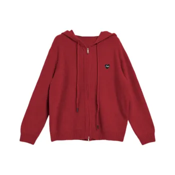 EVPGB Casual Suit Women's Red Sweater+Green Jeans