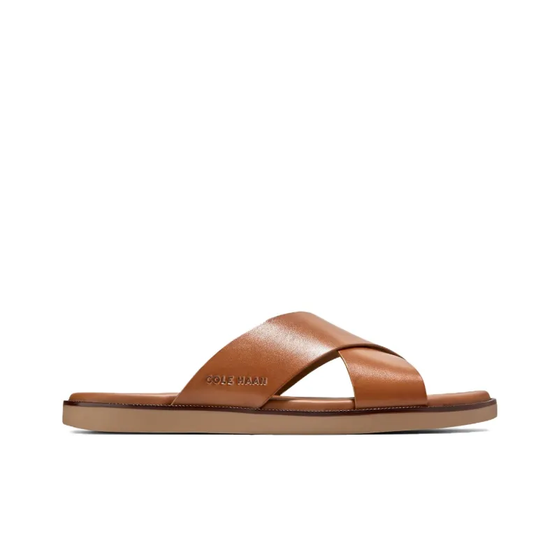 COLE HAAN Slip Resistant Slide Slippers Men's Brown-1