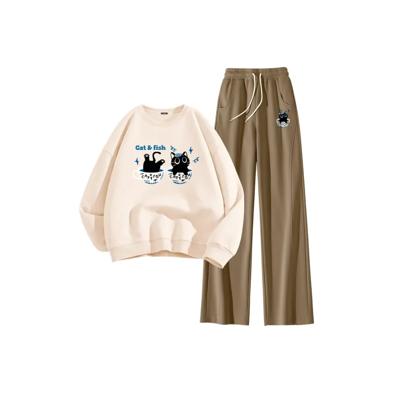 MINISO Sweatshirt Set Women's 2 Pack-6