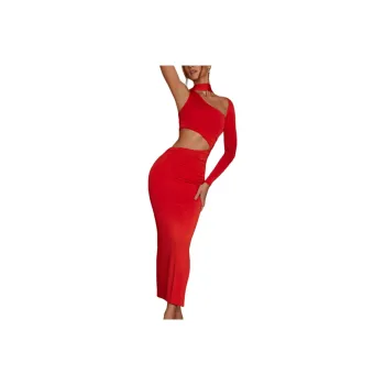 OH POLLY ADORIA Long-Sleeved Dresses Women's RED/Red