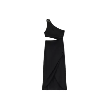 ZARA Sleeveless Dress Women's Black