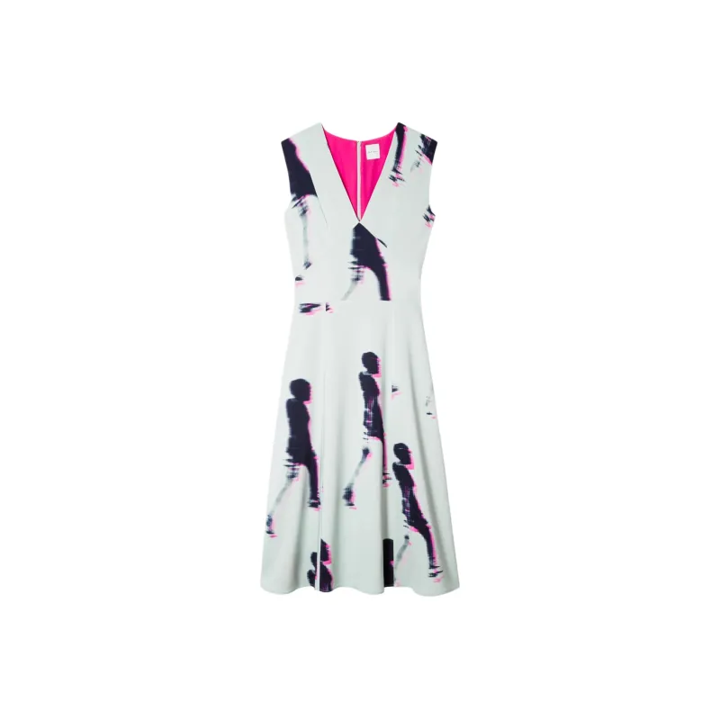 Paul Smith SS24 Sleeveless Dress Women's Mint-0