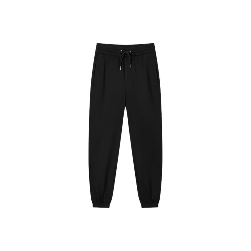 DEGAIA Casual Pants Men's Black-0