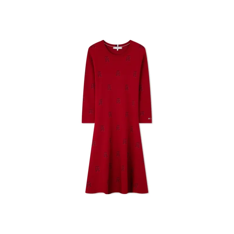 Tommy Hilfiger Long Sleeved Dresses Women's-0
