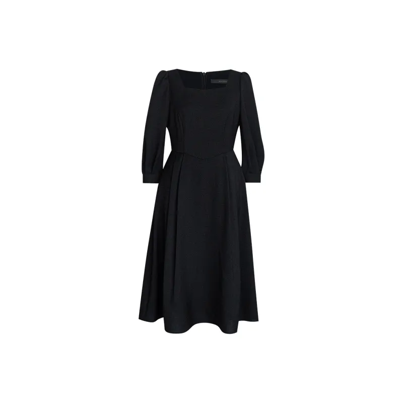 ROEYSHOUSE Long Sleeved Dresses Women's Black-0