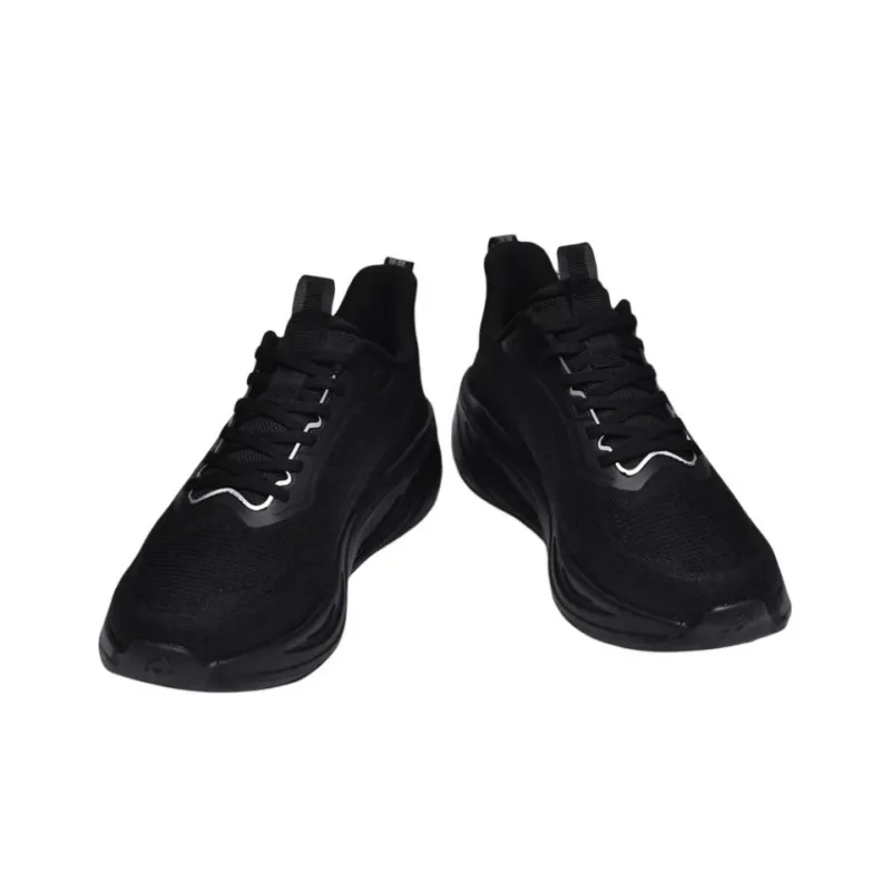 LOTTO Cushioning And Breathable Low Top Training For Long Distance Running And Sprinting Running Shoes Men's Black-1