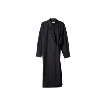 Lemaire Twisted Dress Sp 'Coal'