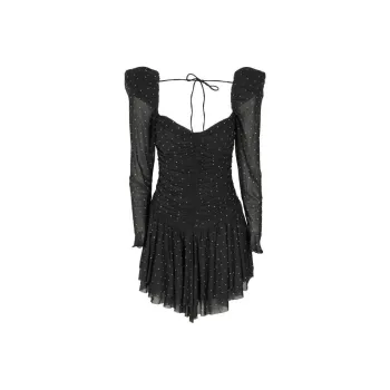 Rotate Long-Sleeved Dresses Women's Black