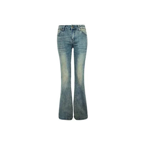 Kazakhstan Jeans Women's Deep Sea Blue
