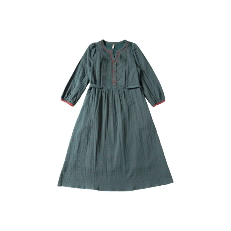 HONGNIAN Long-Sleeved Dresses Women's Jasper-0