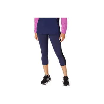 Asics KATE MESH KATE MESH CAPRI Leggings Women's Peacock Velvet Stone South Flower