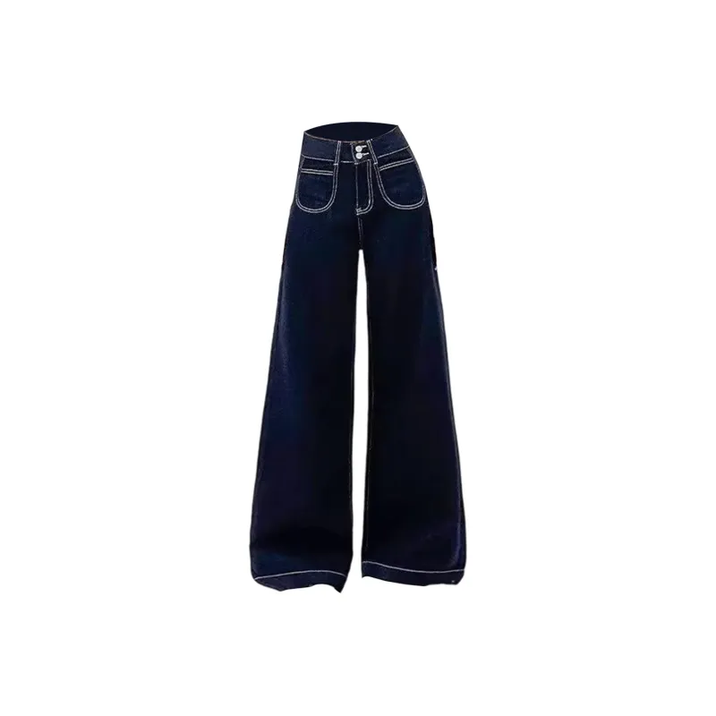 COVER TIME Jeans Women's Dark Blue-0