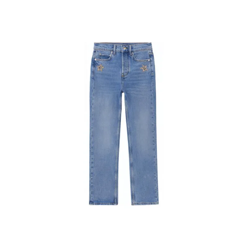 Maje 2023 Winter Jeans Women's Blue-0