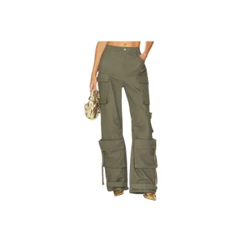 STEVE MADDEN Cargo Pants Women's Olive