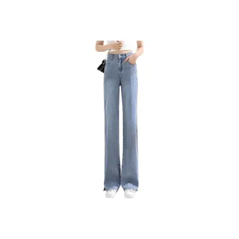 Mo Han Yi Mei Jeans Women's Denim Blue