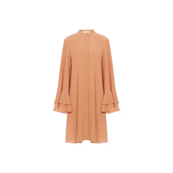 Chloé Ruffle Sleeved Dress