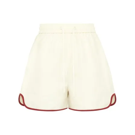 MEIYANG Casual Shorts Women's Apricot-0