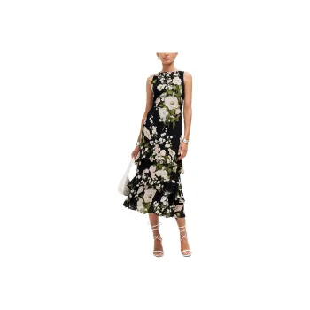 Reformation Sleeveless Dresses Women's Crow Color