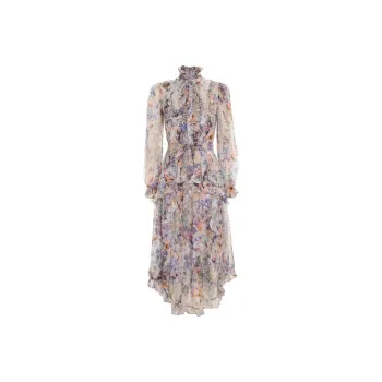 Zimmermann Tama Ruffled Midi Dress