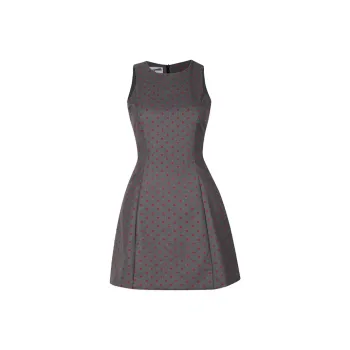 JOSR Sleeveless Dress Women's Polka Dot