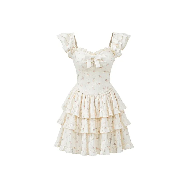 FLIM Short Sleeved Dress Style Women's-0
