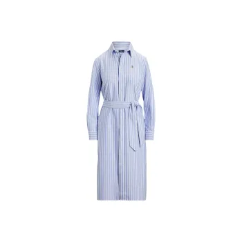 Polo Ralph Lauren Striped Long Sleeved Shirt Dress