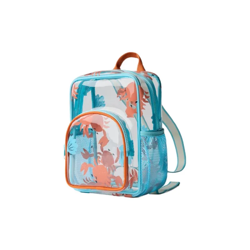 ZARA Backpacks Blue-2