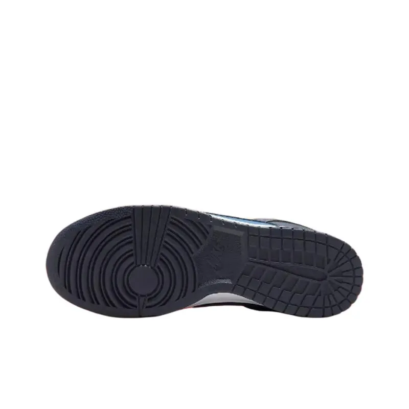 Nike Dunk Anti Slip Wear Resistant Low Top Skateboard Shoes Men's Blue-5