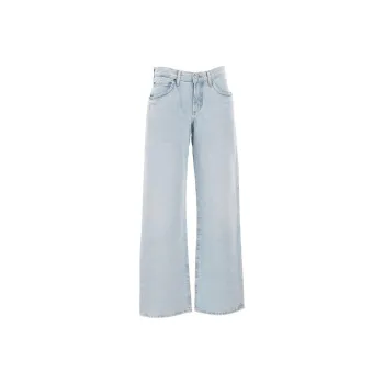 AGOLDE Fusion High-Waist Straight-Leg Jeans