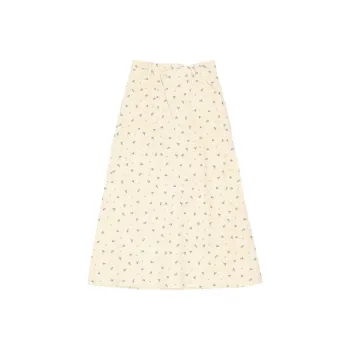 FREAK'S STORE Denim Long Skirt Women's Printing Pattern