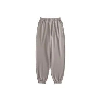 Hollister Knitted Sports Pants Women's Gray Brown