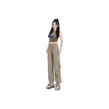 BENGEN Cargo Pants For Summer Women's