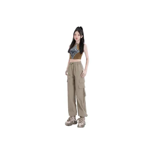 BENGEN Cargo Pants For Summer Women's