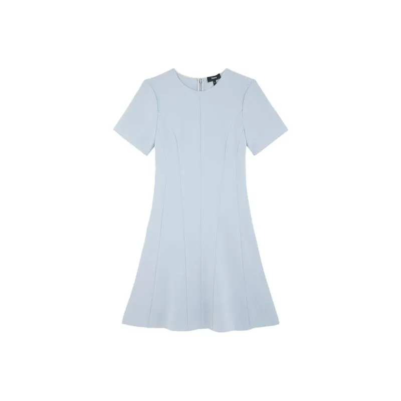 THEORY Dress Women's Glacier Blue-0