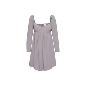 ARITZIA Sunday Best Halle Dress Long-Sleeved Dresses Women's Rocky Grey/Rocky Lime Gray