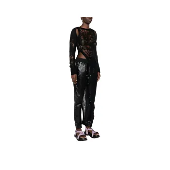 RICK OWENS/RO Long Sleeved Dress Women's Black