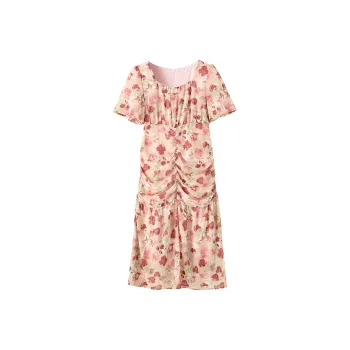 ZCDECO Short Sleeved Dress Women's Multicolor
